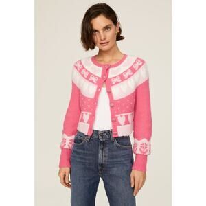 LoveShackFancy Dimples Crop Cardigan